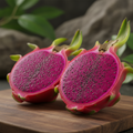 Dragon Fruit Plant: A Tropical Delicacy, White Flower, Red Skin, Purple Fruit