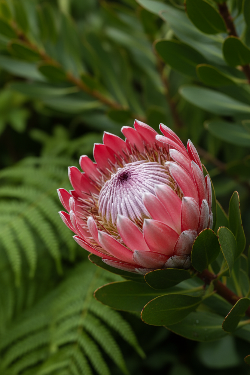 🌺Protea ‘Christine': Large Rosy Pink Bracts with Silvery Highlights